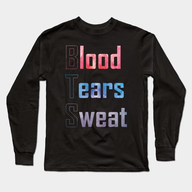 BTS - Blood, Sweat and Tears (watercolours) | Army | Kpop Long Sleeve T-Shirt by Vane22april